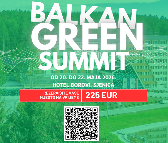 Otvorene prijave za Balkan Green Summit 2026 – Osigurajte svoje mjesto!