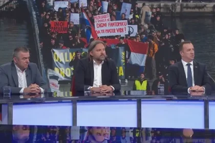 Burno u Otvorenom  zbog antifašističkih prosvjeda: ‘Petokraka je srušila Vukovar…’