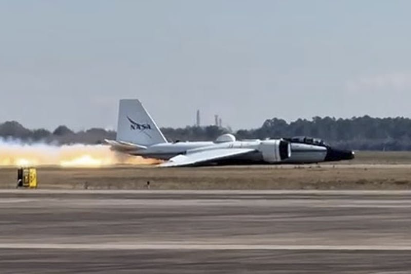Pilot spasio NASA-in istraživački avion nakon kvara stajnog trapa