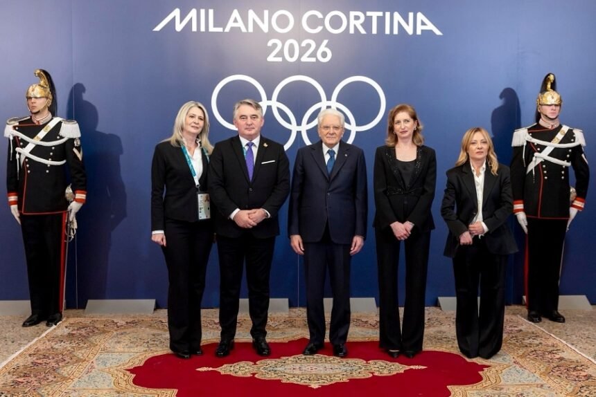 SRETNO NAŠIM SPORTAŠIMA!: Komšić prisustvovao svečanom prijemu kod predsjednika i premijerke Italije