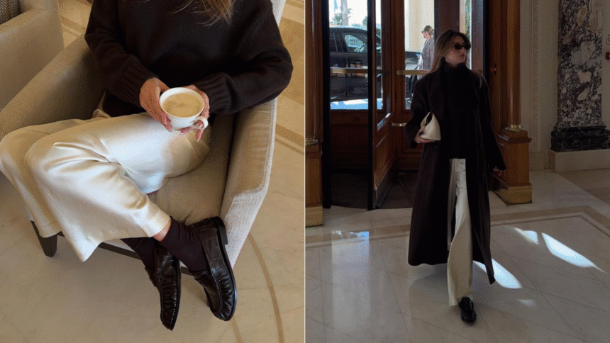 Umjesto satenskih suknji, ove zime nosimo satenske pantalone