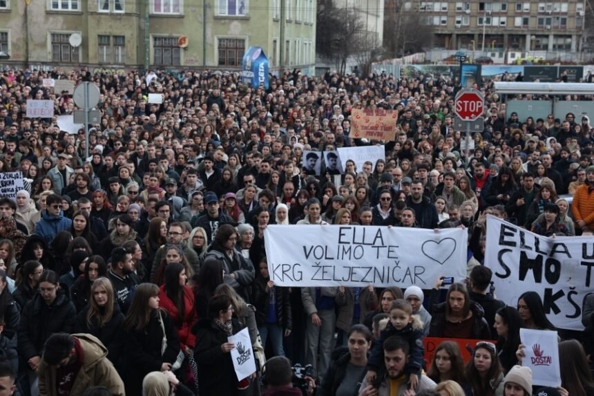 NEMA NAZAD: Organizatori protesta najavili novo okupljanje ispred Zemaljskog muzeja u Sarajevu…