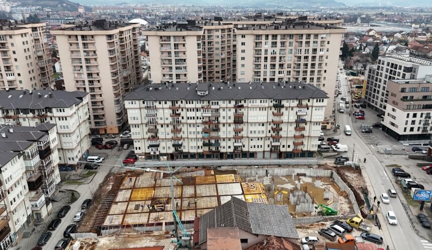 Pogledajte gradilište: Uz Tibru i Bulevar niče još jedna zgrada