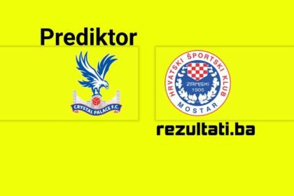 Prediktor Konf. liga: Crystal Palace – Zrinjski: Golovi, oba daju, korneri…