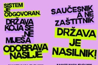 ČESTITKA ŽENA POVODOM DANA NEZAVISNOSTI BIH: Sigurnost žena je javna obaveza. Država koja se ne miješa odobrava nasilje